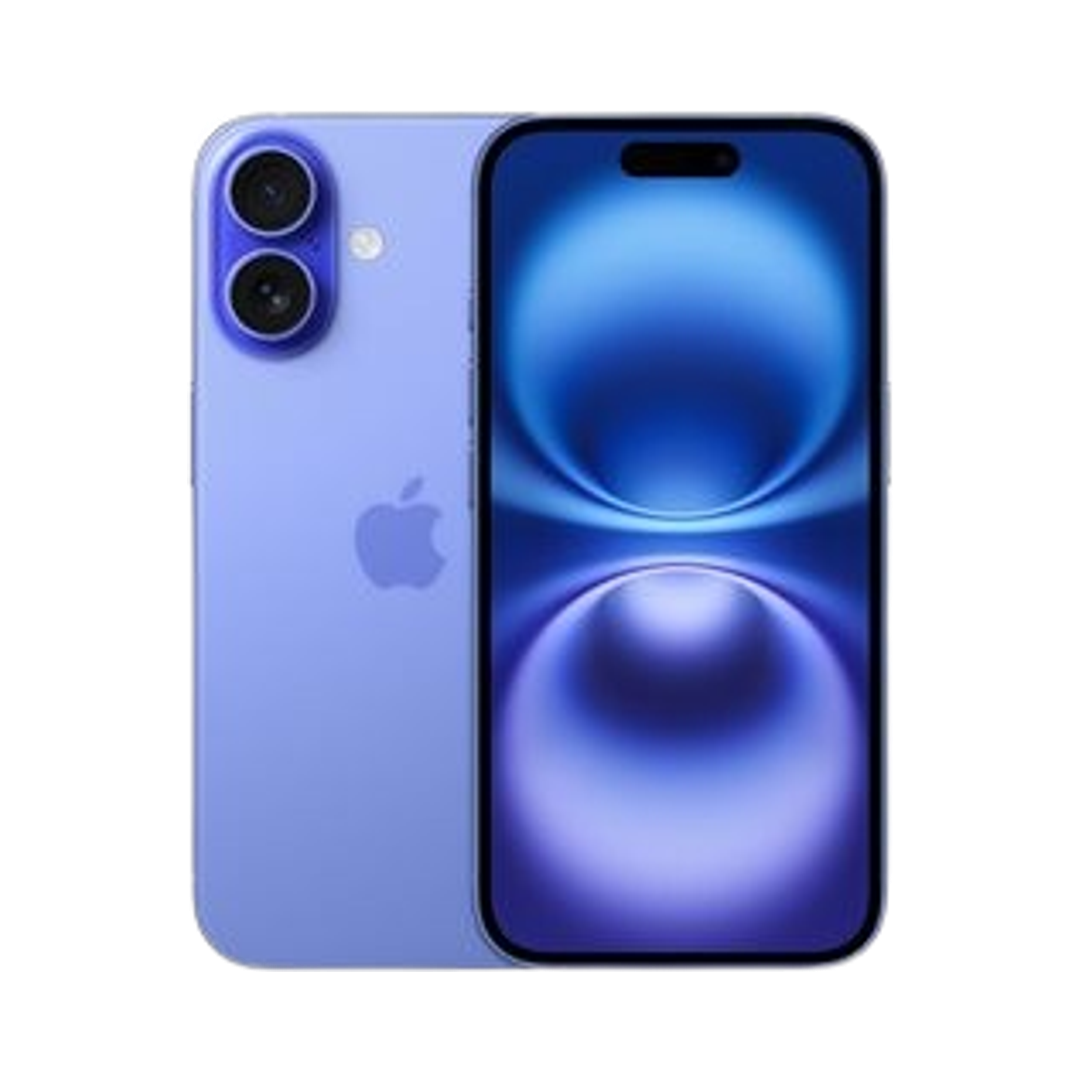 "En lilla iPhone-skærm, der viser forskellige telefonmuligheder."