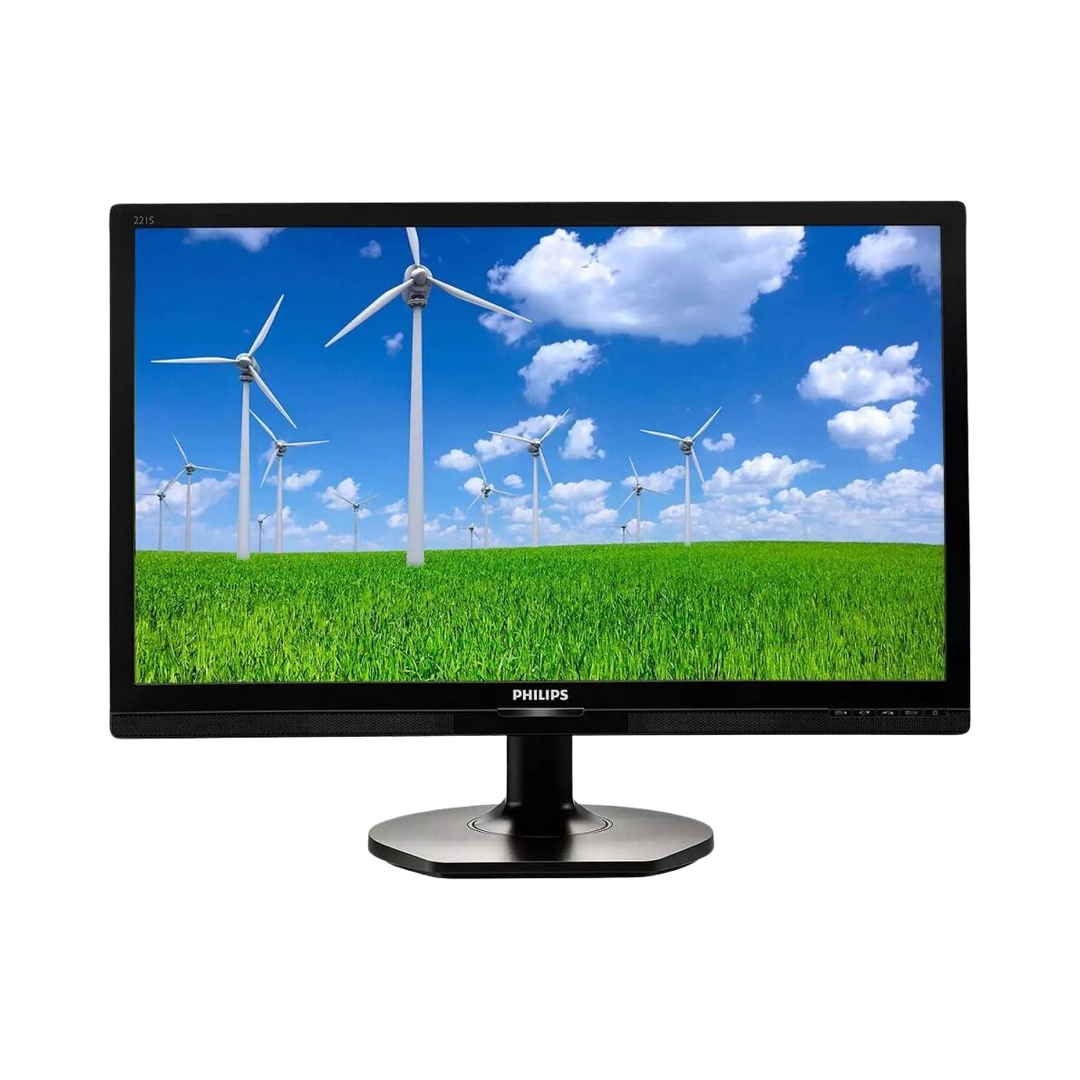 Brugt Philips 221S6L 21,5" FHD Computerskærm fra Philips – testet og certificeret hos Green.dk