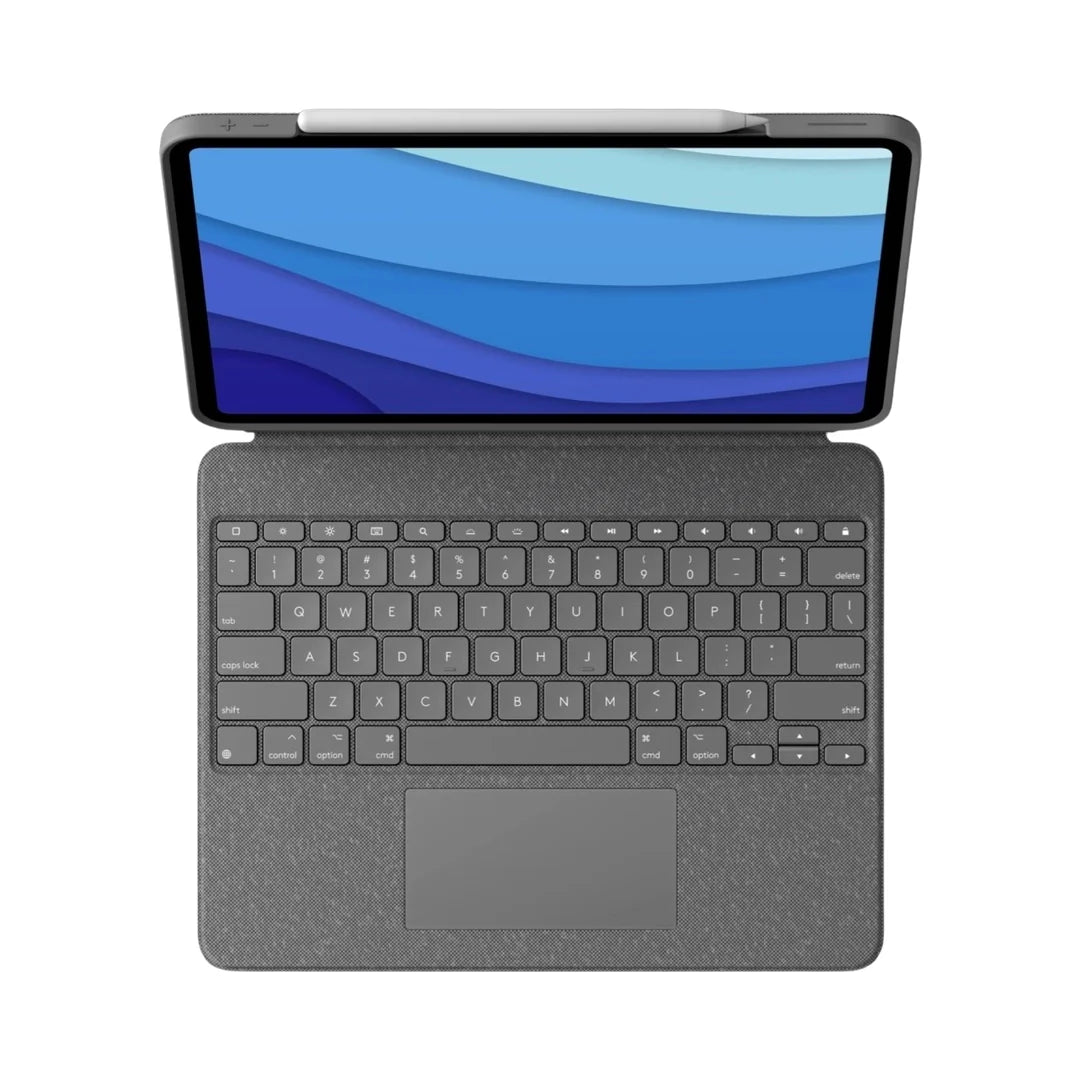 Brugt Logitech Combo Touch Tastatur til iPad Pro 12.9