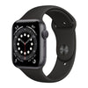 Brugt Apple Watch 6 - 40mm - Aluminium - GPS fra Apple – testet og certificeret hos Green.dk (billede 1 af 3)