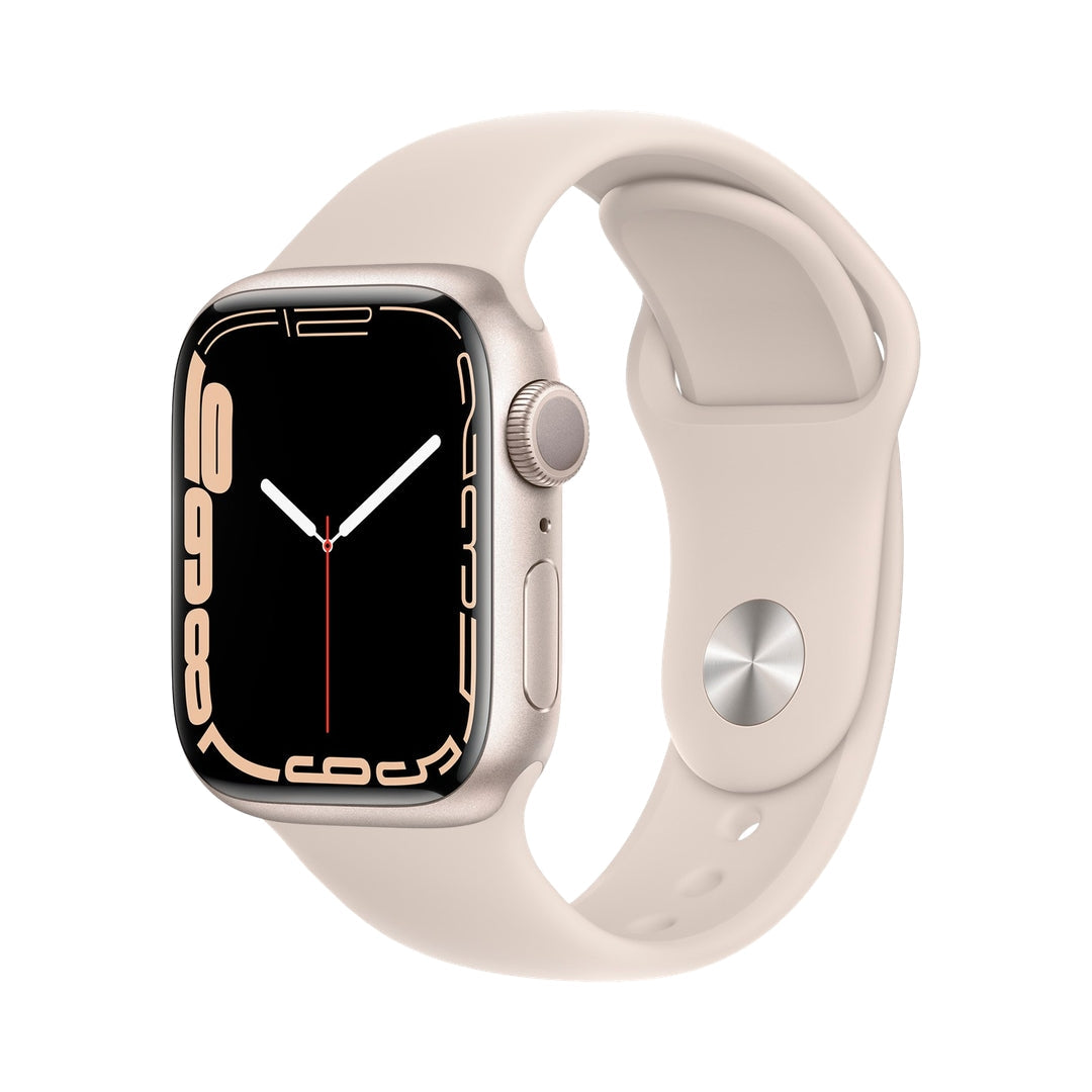 Brugt Apple Watch 7 41mm - Aluminium - GPS fra Apple – testet og certificeret hos Green.dk (billede 3 af 4)
