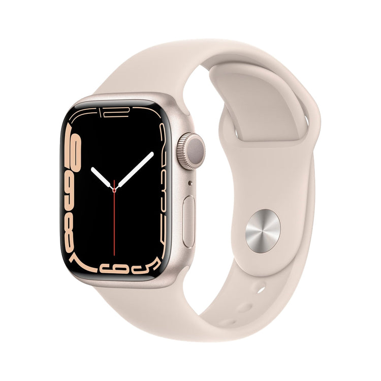 Brugt Apple Watch 7 41mm - Aluminium - GPS fra Apple – testet og certificeret hos Green.dk (billede 3 af 4)