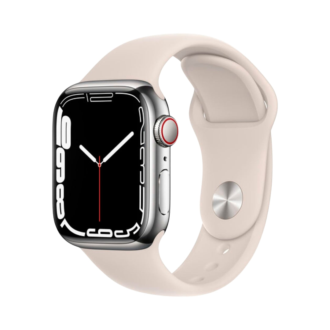 Brugt Apple Watch 7 41mm - Aluminium - GPS fra Apple – testet og certificeret hos Green.dk (billede 2 af 4)