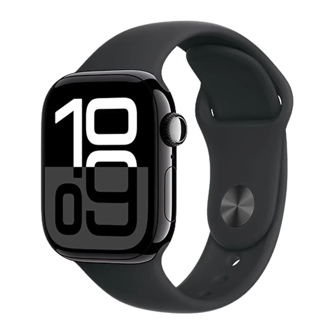 Brugt Apple Watch 10 / Alu / 46mm / GPS i Jet Black fra Apple – testet og certificeret hos Green.dk