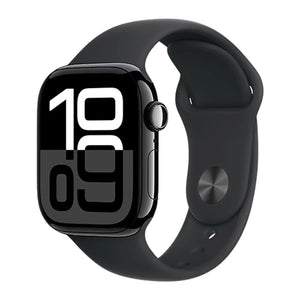 Brugt Apple Watch 10 / Alu / 46mm / GPS i Jet Black fra Apple – testet og certificeret hos Green.dk