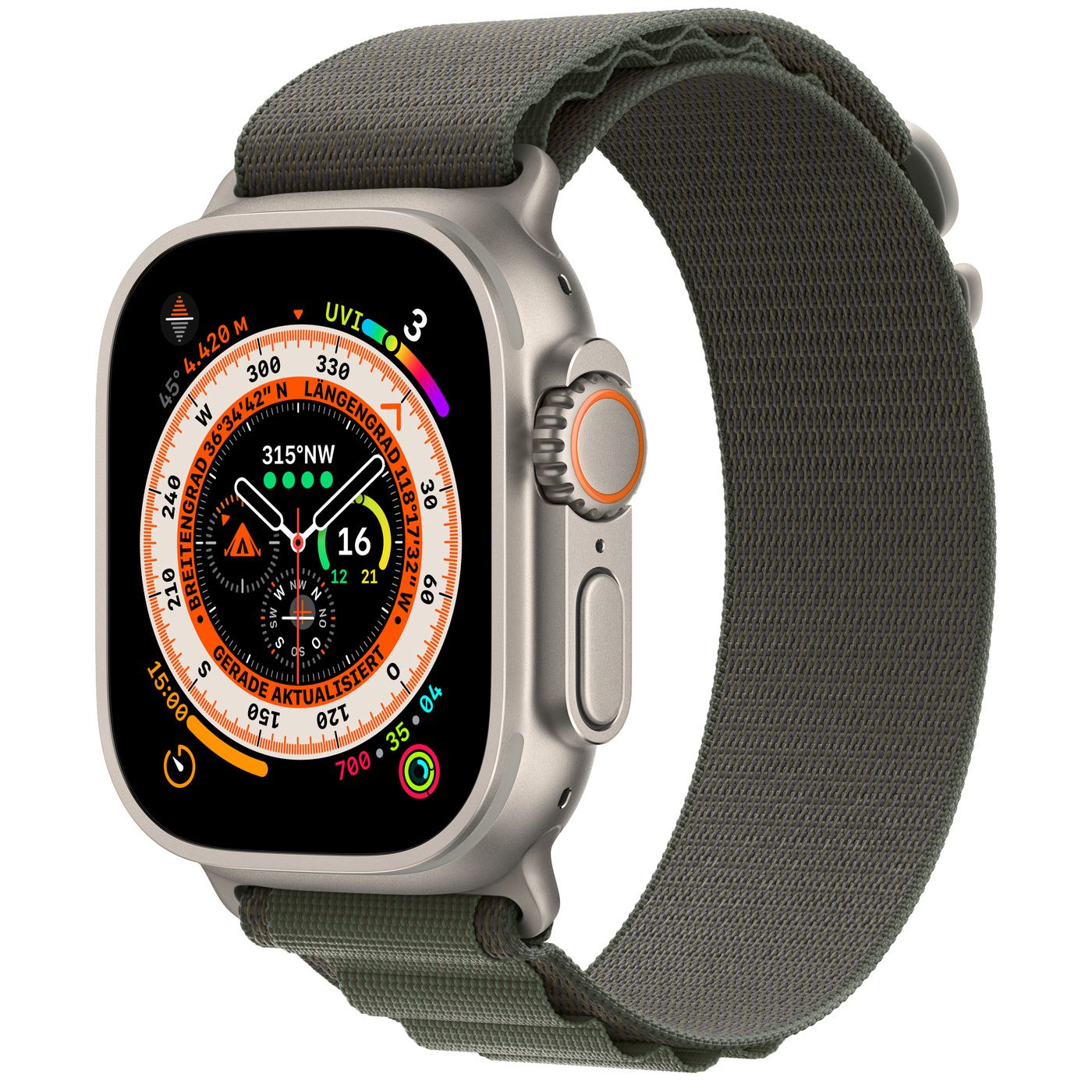 Brugt Apple Watch Ultra (2022) Titanium 49mm GPS + Cell