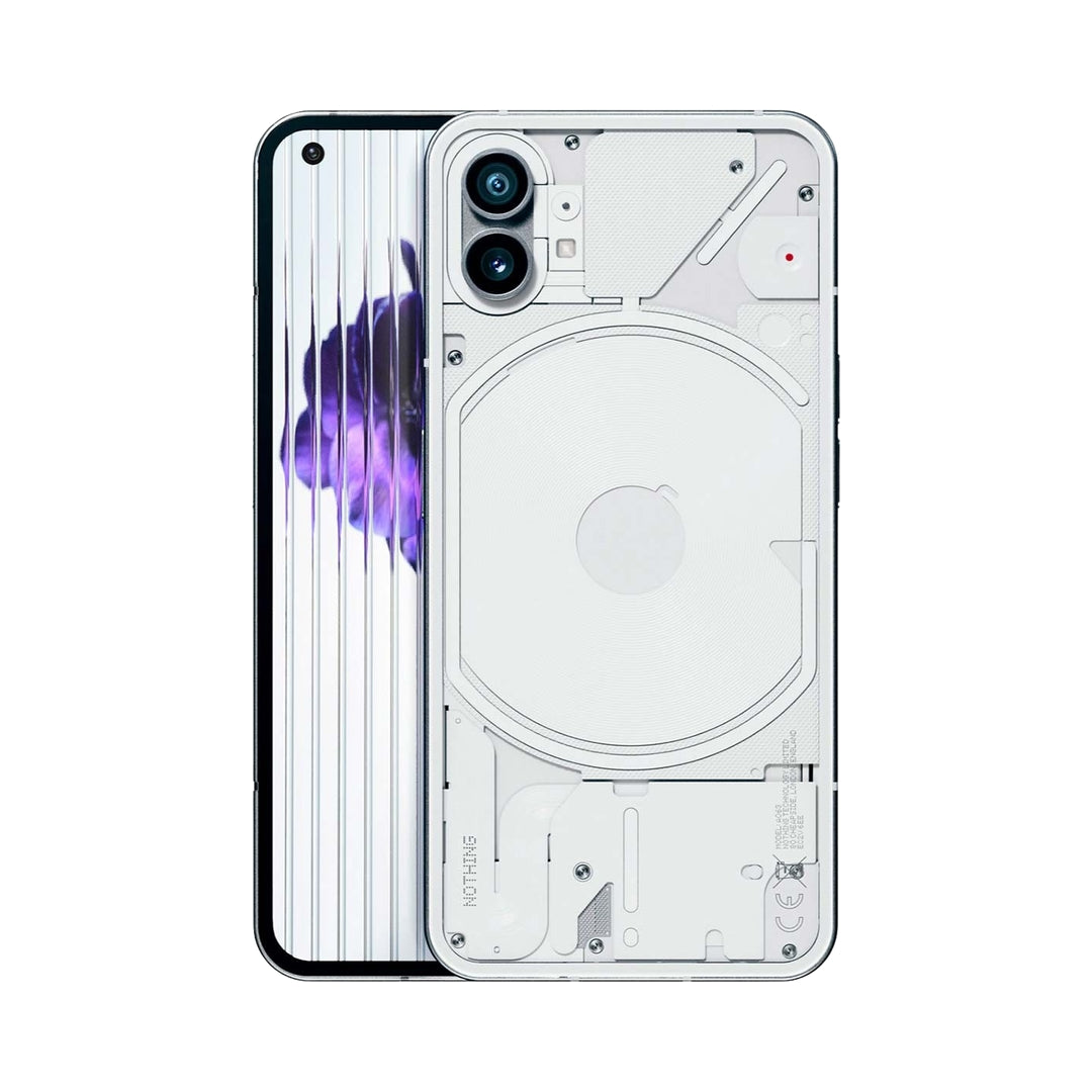 Brugt Nothing Phone (1) 5G 128GB Sort, hvid og grå