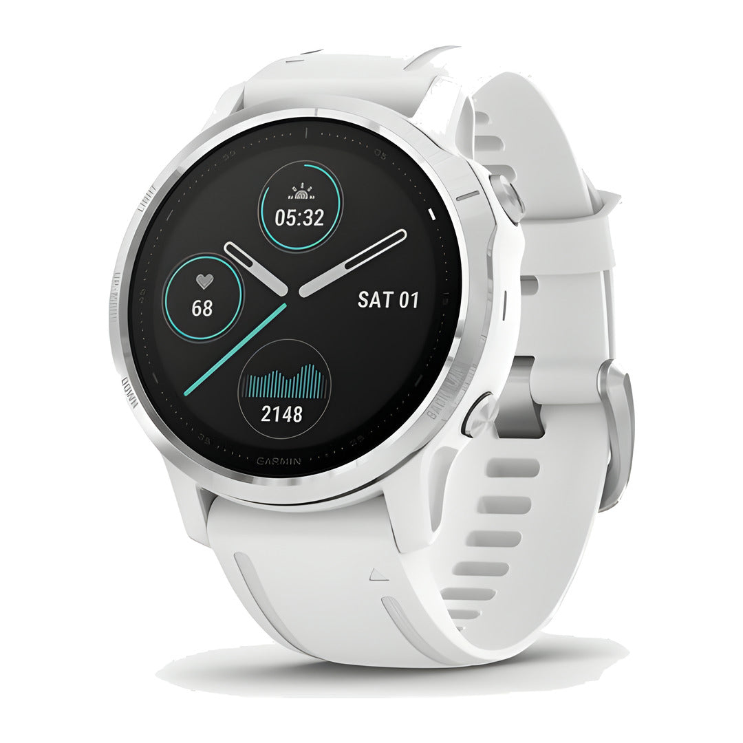 Brugt Garmin Fenix 6S 42mm i Hvid fra Garmin - testet og certificeret hos Green.dk