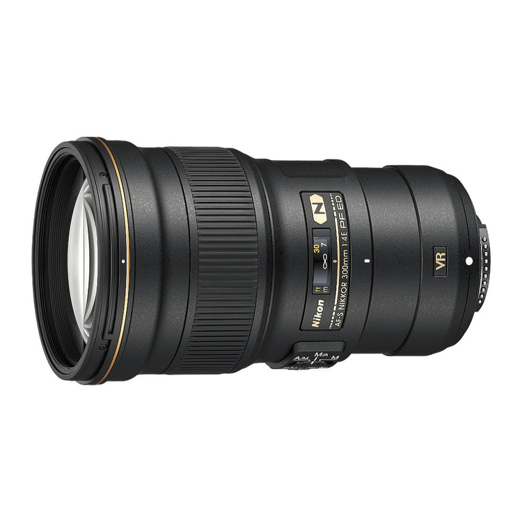 Brugt Nikon AF-S NIKKOR 300mm f/4E PF ED VR i sort fra Nikon - testet og certificeret hos Green.dk