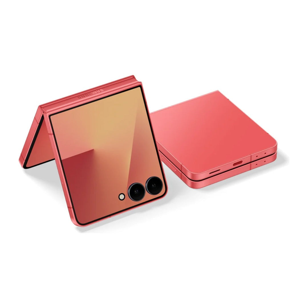 Brugt Samsung Galaxy Z Flip7 i Coralred fra Samsung – testet og certificeret hos Green.dk
