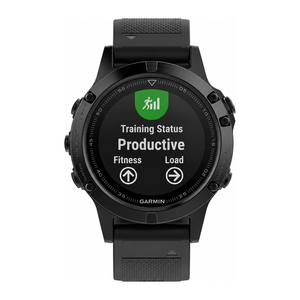 Garmin Fenix 5 47 mm – sort
