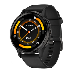 Garmin Venu 3 45 mm med sort urkasse og sort rem