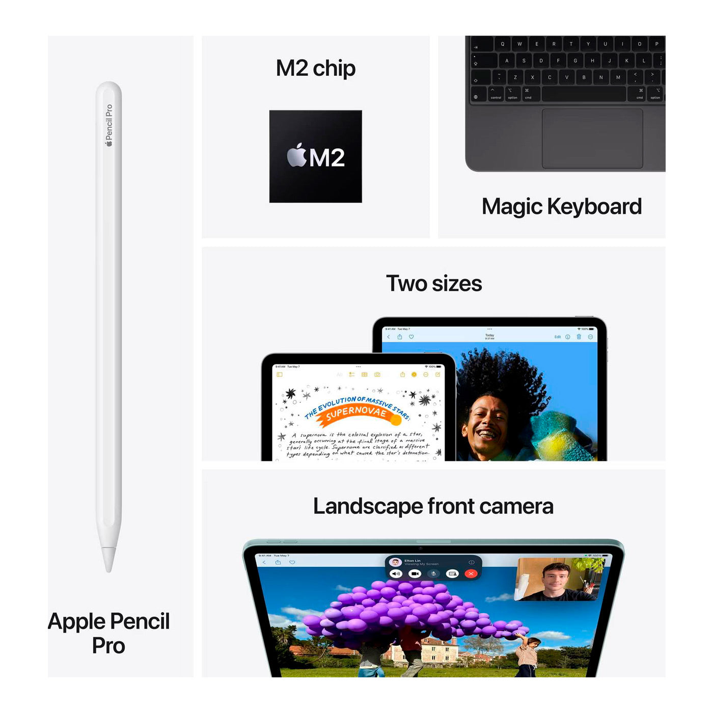 Brugt iPad Air 11” M2 (2024) Cellular fra Apple – testet og certificeret hos Green.dk (billede 5 af 7)
