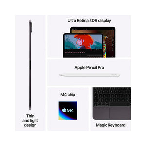 Brugt iPad Pro 13” M4 (2024) Cellular fra Apple – testet og certificeret hos Green.dk (billede 4 af 6)