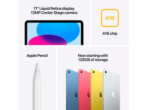 Brugt iPad 11. Generation (2025) Wifi fra Apple – testet og certificeret hos Green.dk (billede 6 af 8)