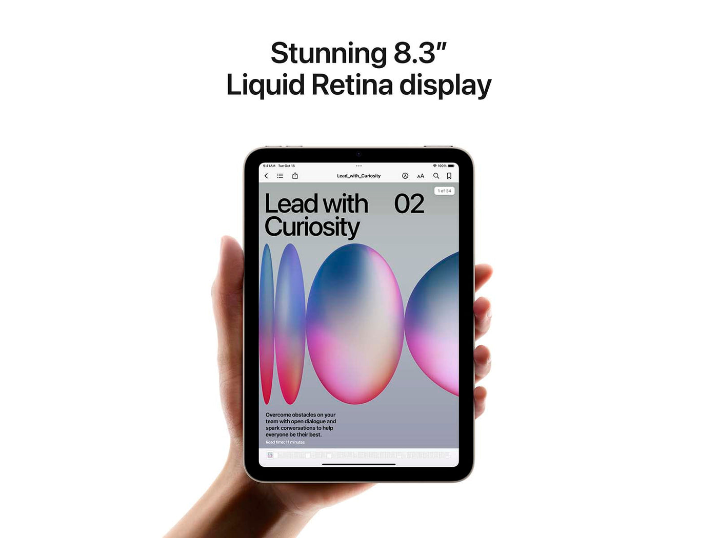 Brugt iPad Mini (2024) Cellular fra Apple – testet og certificeret hos Green.dk (billede 5 af 8)