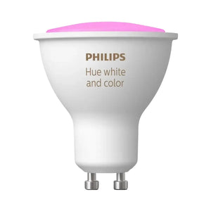 Philips Hue White and Color Ambiance | GU10 | Smart LED Bulb | 350lm | 5.7W fra Philips – testet og certificeret hos Green.dk (billede 2 af 2)
