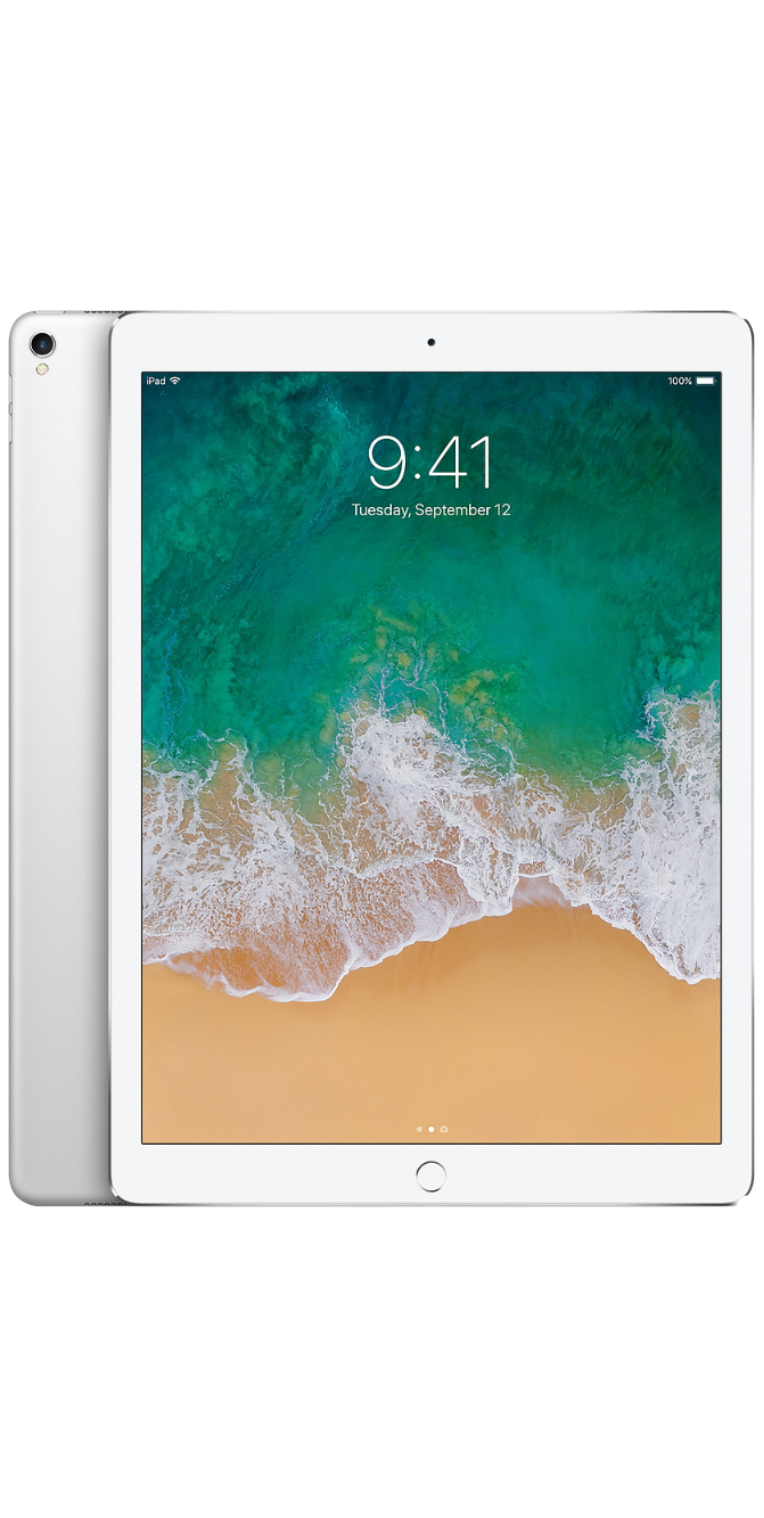 Se iPad Pro 12,9 (2. gen), 256GB, Sølv, WIFI hos Phonetrade